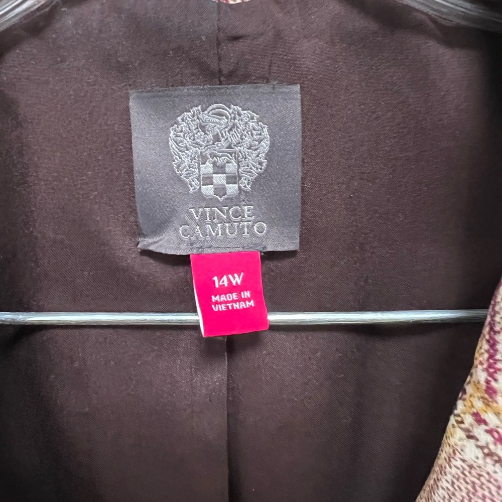Vince Camuto Checkered Blazer - Picture 4 of 6